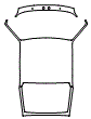 1993 Porsche Singer  Coupe Roof Kit - PPF