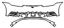 2022 Porsche 911 (992)  Cabriolet Rear Bumper Kit - PPF