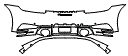 2021 Porsche 911 (992)  Coupe Rear Bumper Kit - PPF