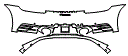 2022 Porsche 911 (992)  Coupe Rear Bumper Kit - PPF