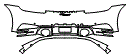 2021 Porsche 911 (992) Rear Bumper Kit - PPF