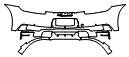 2023 Porsche 911 (992) Rear Bumper Kit - PPF