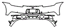 2021 Porsche 911 (992)  Cabriolet Rear Bumper Kit - PPF