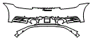 2020 Porsche 911 (992)  Coupe Rear Bumper Kit - PPF