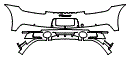 2022 Porsche 911 (992) Rear Bumper Kit - PPF