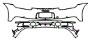 2020 Porsche 911 (992) Rear Bumper Kit - PPF