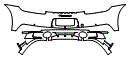 2024 Porsche 911 (992)  Cabriolet Rear Bumper Kit - PPF