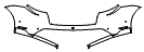 2023 Porsche Taycan Rear Bumper Kit - PPF
