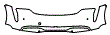 2023 Porsche Taycan Cross Turismo Bumper Kit - PPF