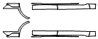 2024 Porsche Taycan Rocker Panel Kit - PPF