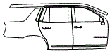 2023 GMC Yukon Denali Door and Rear Fender Kit - PPF