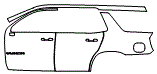 2022 GMC Yukon Rear Fender and Door Kit - PPF