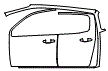2019 GMC Canyon Canyon Door and A-Pillar Kit - PPF