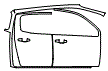 2020 GMC Canyon SLT Door and A-Pillar Kit - PPF