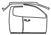 2021 GMC Canyon Door and A-Pillar Kit - PPF
