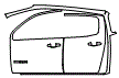 2022 GMC Canyon Door and A-Pillar Kit - PPF