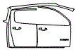 2018 GMC Canyon Door and A-Pillar Kit - PPF