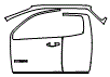 2021 GMC Canyon Door and A-Pillar Kit - PPF