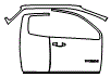 2019 GMC Canyon Door and A-Pillar Kit - PPF