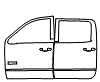 2018 GMC Sierra Door Kit - PPF
