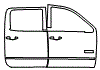 2016 GMC Sierra Door Kit - PPF