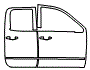 2016 GMC Sierra  SLT Door Kit - PPF