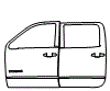 2016 GMC Sierra Door Kit - PPF