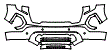 2020 GMC Sierra  AT4 Bumper Kit - PPF