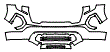 2022 GMC Sierra 1500 Limited (Previous Generation) Bumper Kit - PPF