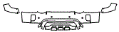 2021 GMC Sierra 3500HD Sierra Bumper Kit - PPF