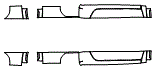 2026 GMC SIERRA HD 3500 PRO Rocker Panel Kit