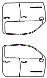 2023 GMC Sierra HD  PRO Door Kit