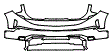 2025 GMC Sierra 1500 Bumper Kit - PPF