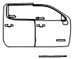 2022 GMC Sierra 1500 (New Generation) Door Kit - PPF