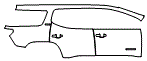 2017 GMC Acadia Door and Rear Fender Kit - PPF