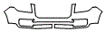 2015 GMC Acadia SLE Bumper Kit - PPF