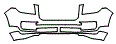 2013 GMC Acadia Bumper Kit - PPF