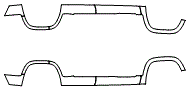 2019 GMC Acadia Rocker Panel Kit - PPF