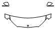 2021 Mercedes Benz GLE SUV  Base Hood, Fender and Mirror Kit - PPF