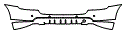 2008 Mercedes Benz ML550 Rear Bumper Kit - PPF
