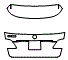 2013 Mercedes Benz ML350 Base Trunk Lid Kit - PPF