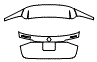 2023 Mercedes Benz GLE SUV Trunk Lid Kit - PPF