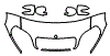 2002 Mercedes Benz ML500 Hood, Fender and Mirror Kit - PPF