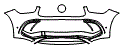 2023 Mercedes Benz GLE Coupe Bumper Kit - PPF