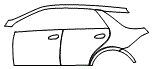 2018 Mercedes Benz GLE SUV Door and Rear Fender Kit - PPF