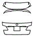 2019 Mercedes Benz GLE SUV 400 AMG Line Trunk Lid Kit