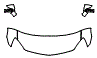 2015 Mercedes Benz SLK Roadster Hood, Fender and Mirror Kit - PPF