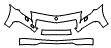 2013 Mercedes Benz SLK Roadster Bumper Kit - PPF