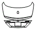 2019 Mercedes Benz SLC Roadster Trunk Lid Kit - PPF