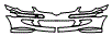 2008 Mercedes Benz SLK280 Bumper Kit - PPF
